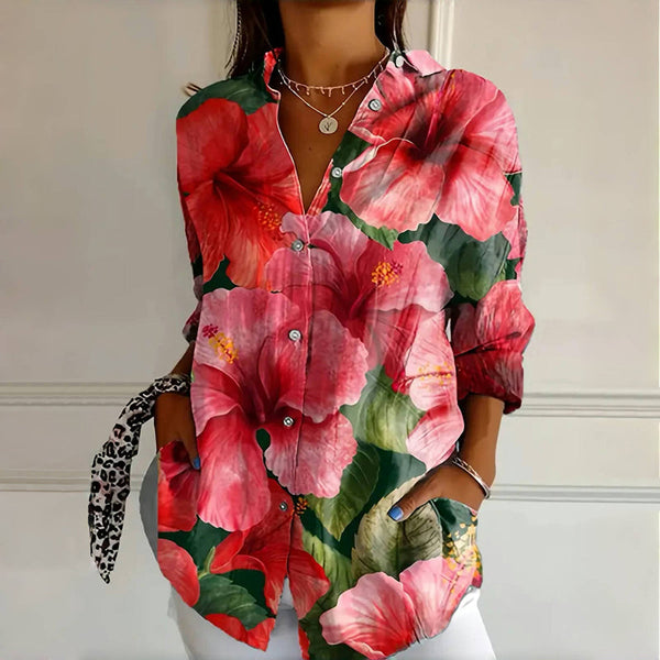 Das Island Bloom Hemd