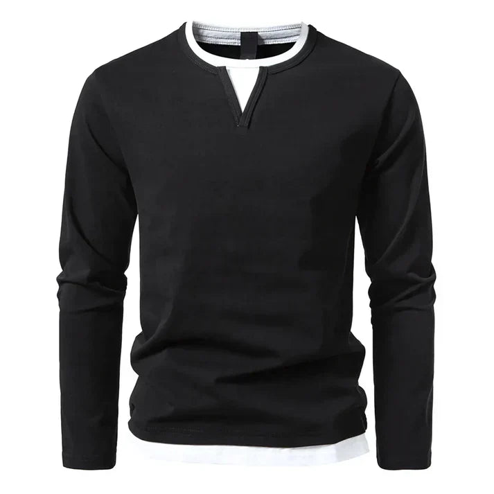 Nadine | Hochwertiges Langarmshirt aus Baumwolle