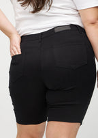 Petra | Figurbetonende Shorts in Unifarbe