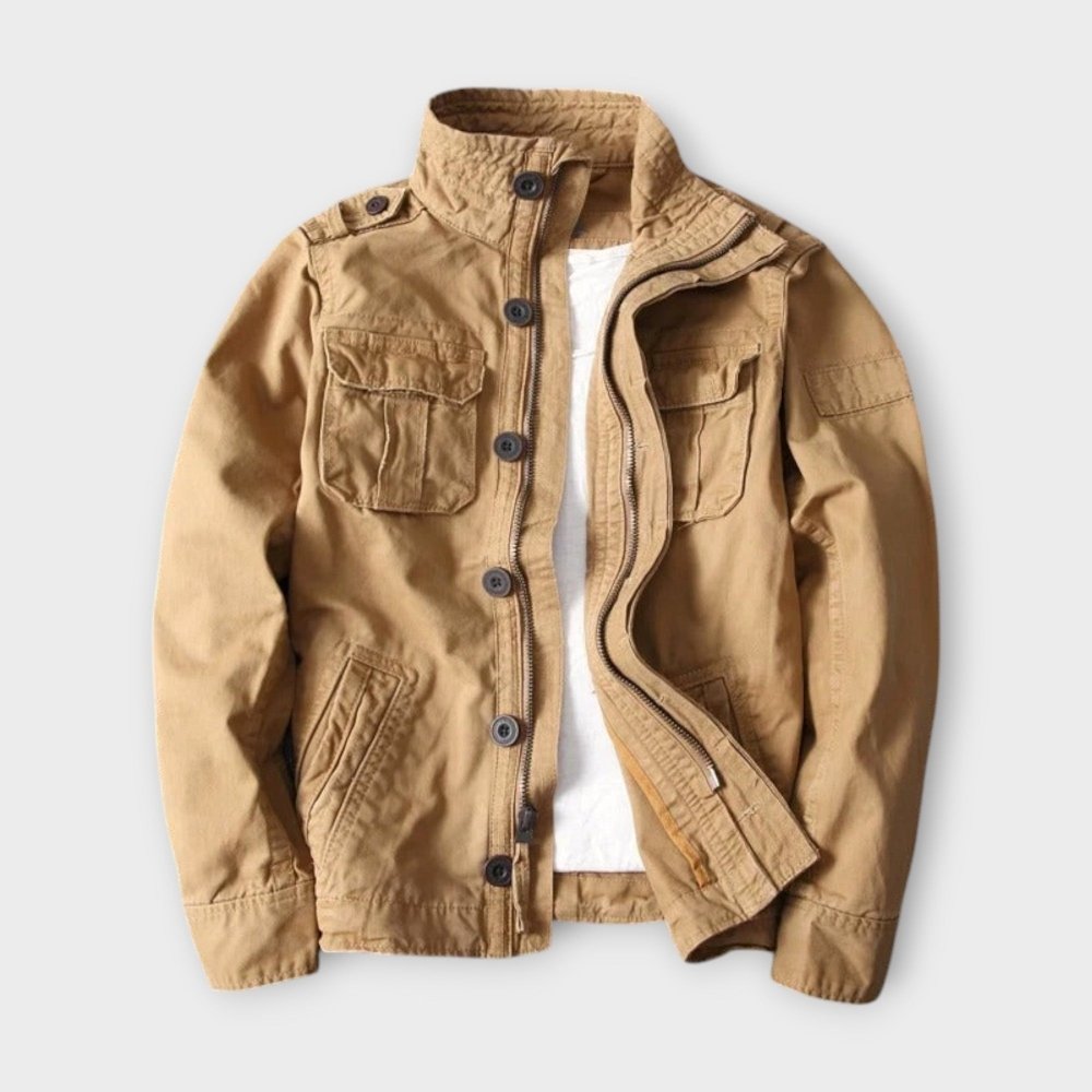 Vera | Robuste Arbeitsjacke aus Denim