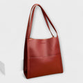 Klara | Handgefertigte Ledertasche mit Ziernähten