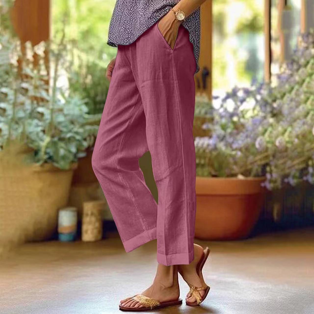Vera | Leichte Sommerhose im Maritim-Stil