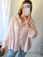 Lina | Brise-Bluse Oversize Lollipop