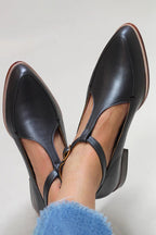 Klara | Eleganter Riemchenschuh mit Schnalle