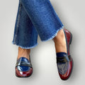Frieda | Strukturierte Loafer mit Textur
