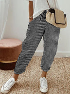 Vera | Leichte Sommerhose mit Leinen
