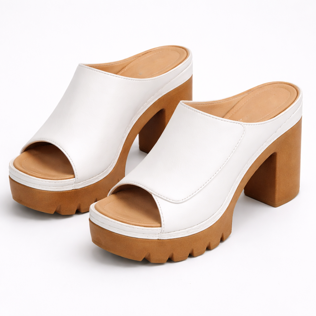 Petra | Trendige Plateauschuhe mit Absatz