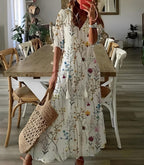 Vivienne | Leichtes Kleid mit V-Ausschnitt