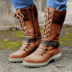 Marlene | Hohe Stiefel mit elegantem Schaft