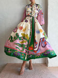 Vera | Lockeres Strandkleid mit Falten