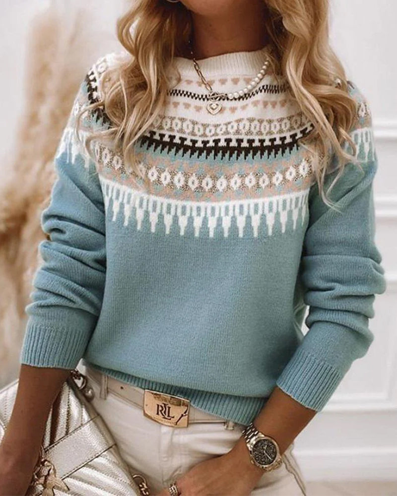 Lena | Kuscheliger Pullover in Strickoptik