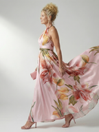 Philippa | Leichtes Blumenkleid Maxi