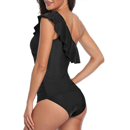 Der One-Shoulder-Bikini