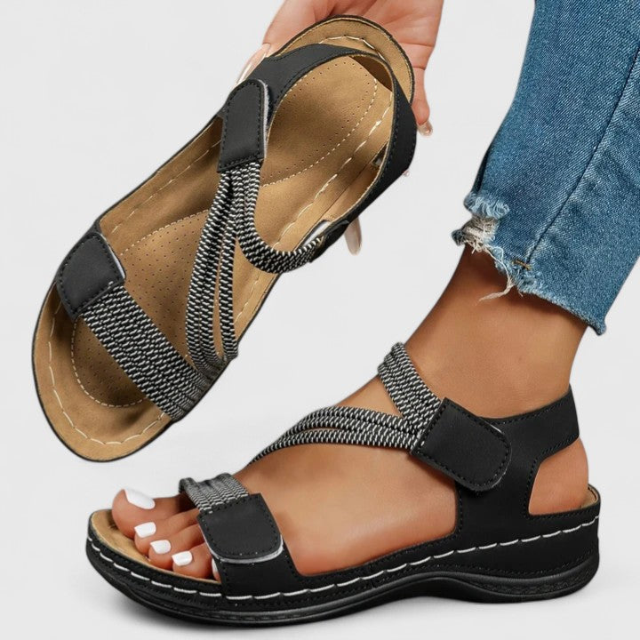 Vera | Edle Sandalen mit Riemendetail