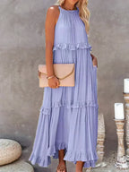 Vera | Kleid mit romantischem Rüschenabschluss