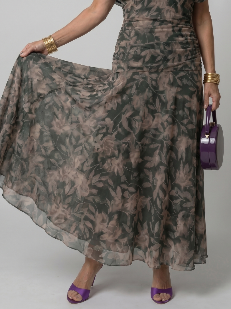 Solveig | Off-Shoulder Midikleid