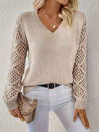 Klara | Weicher Strickpullover mit Rundhals