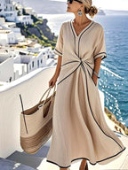 Vera | Leichtes Strandkleid im Sommerwind