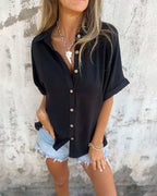 Vera | Luftige Bluse mit Rüschendetail
