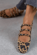 Lara | Ballerina mit Tiermuster-Print