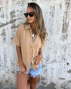 Vera | Luftige Bluse mit Rüschendetail