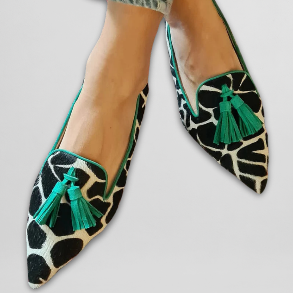 Frieda | Verzierte Loafers mit Quasten