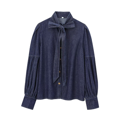 Die Riviera Jeansbluse