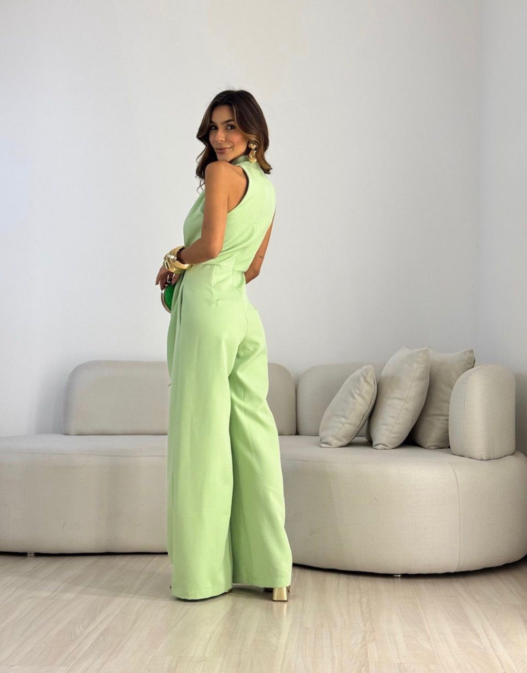 Carol | Jumpsuit mit Knotendetail