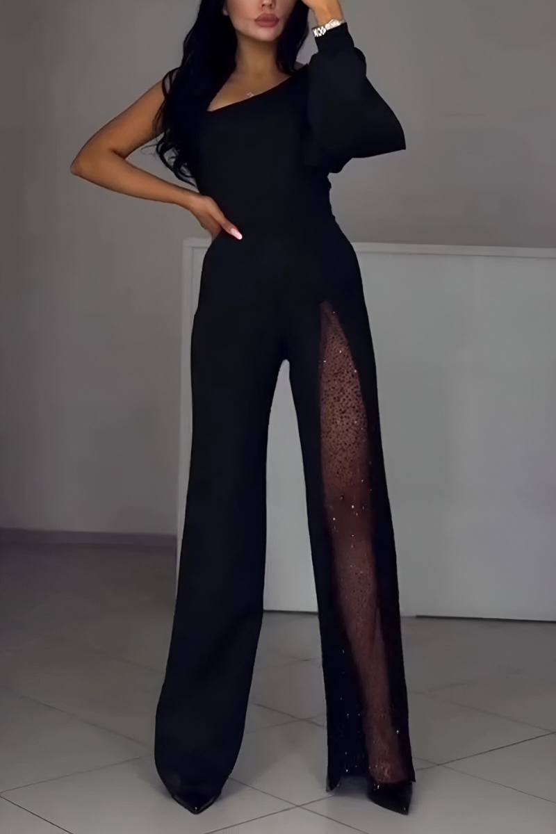 Frieda | Luftiger Jumpsuit mit Palazzo-Beinen