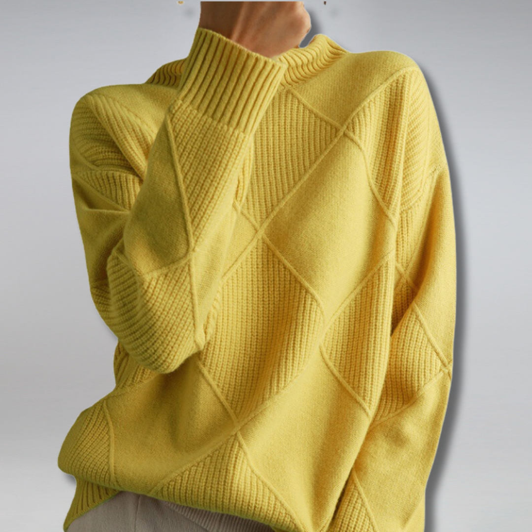Vera | Weicher Strickpullover in Zartrosa