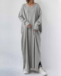 Frieda | Langes Freizeitkleid mit Komfort