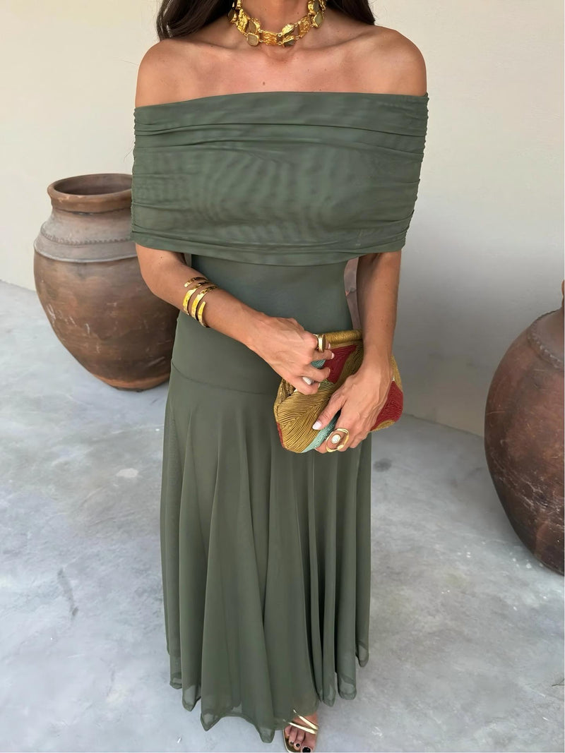 Leonora | Fließendes Maxikleid aus Tüll