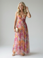Liesbeth | Weiches Wickel-Maxi-Kleid