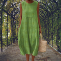 Mathilda | Ärmelloses Kleid mit Seitentaschen