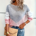 Anna | Kuscheliger Strickpullover in Unifarbe