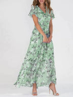 Vera | Figurschmeichelndes Abendkleid mit Glamour