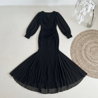 Valentina | Elegantes Abendkleid in Schwarz