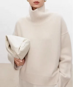 Klara | Rollkragenpullover in weichem Strick