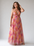 Liesbeth | Weiches Wickel-Maxi-Kleid