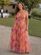 Liesbeth | Weiches Wickel-Maxi-Kleid