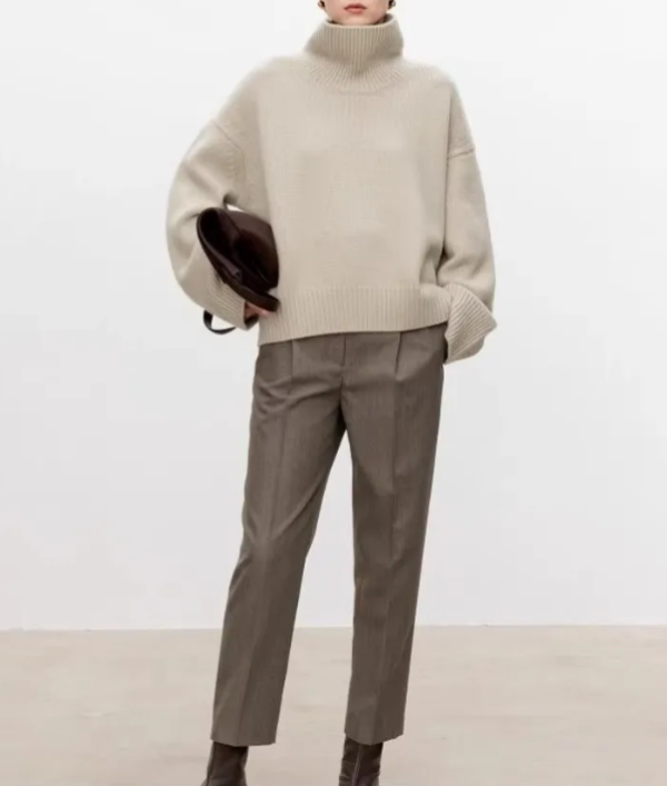 Klara | Rollkragenpullover in weichem Strick