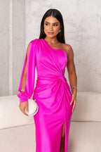 Vera | Fließendes Maxi-Abendkleid