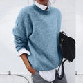 Vera | Weicher Strickpullover mit Rundhalsausschnitt