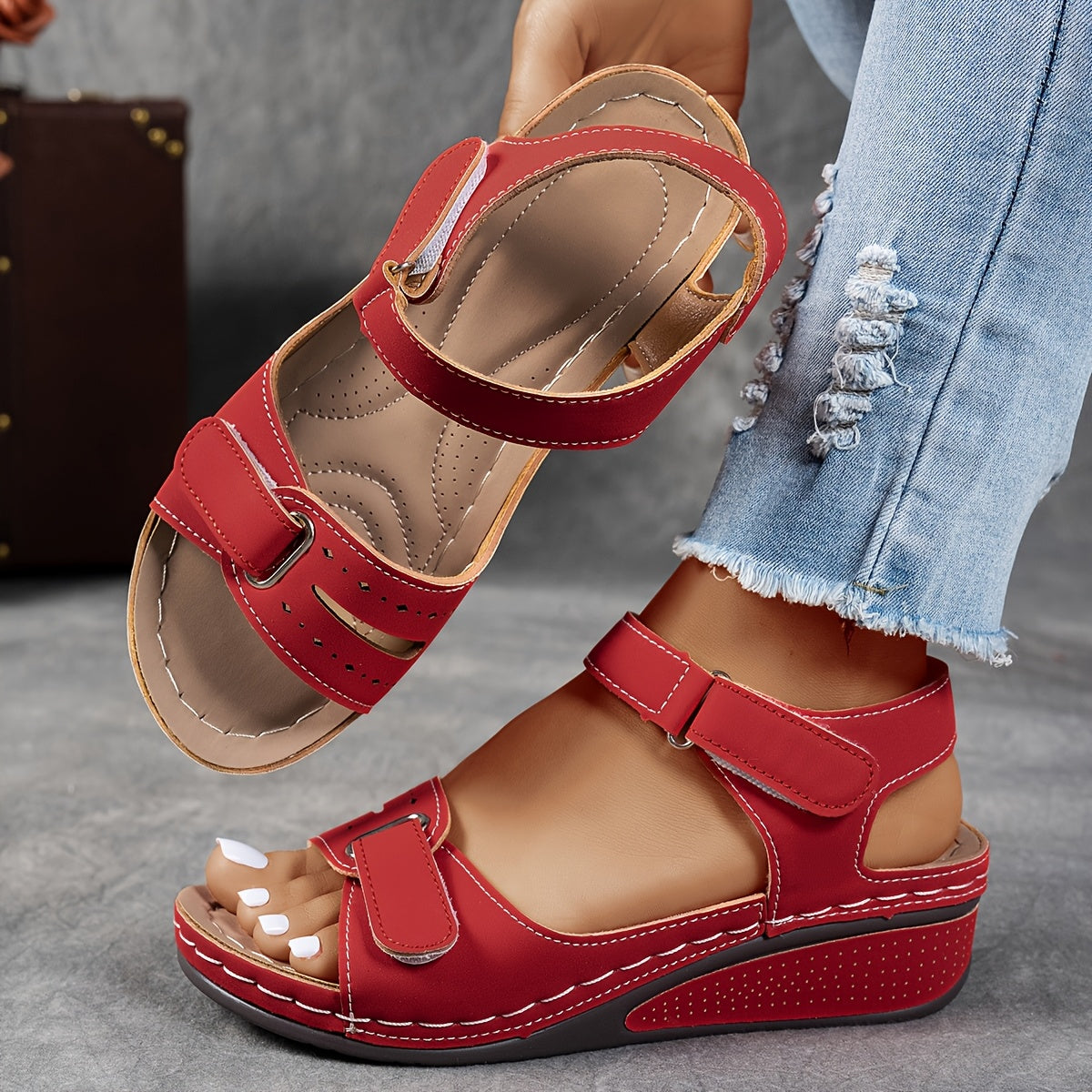 Vera | Stilvolle orthopädische Sandale