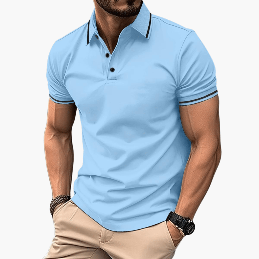 Klara | Klassisches Poloshirt mit Struktur