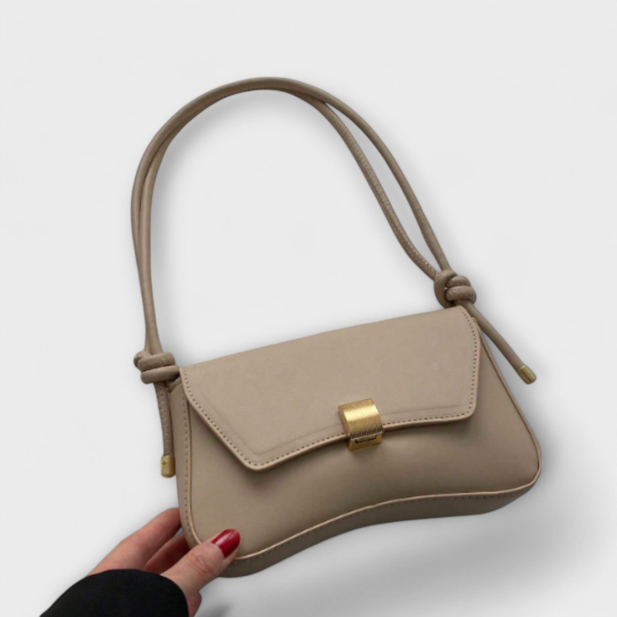 Marlene | Klassische Falthandtasche im Vintagelook
