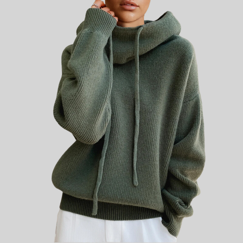 Mia | Weicher Strickpullover mit Rundhalsausschnitt