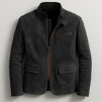 Vera | Elegante Wildlederjacke in Braun