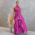 Vera | Verspieltes Maxikleid mit Rüschen
