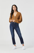 Frieda | Lässige Boyfriend-Jeans in Denim